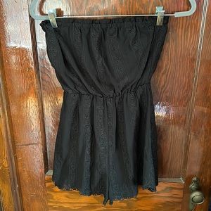 ASTR Black Romper